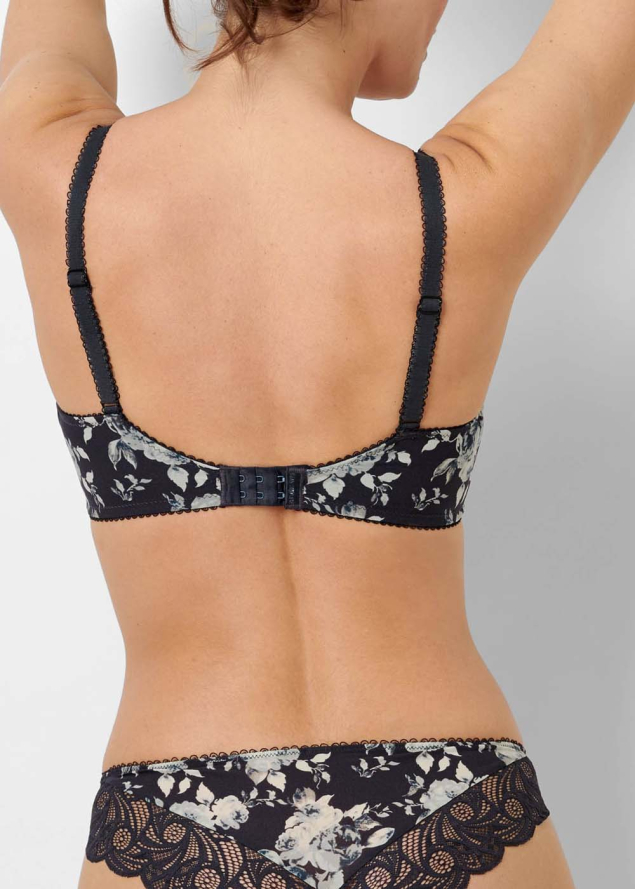 Soutien-gorge Classique Sans Complexe Imprime Floral Vintage